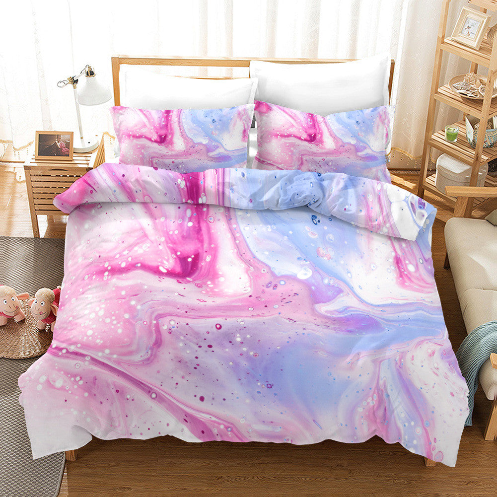 Set Letto Rainbow Marble