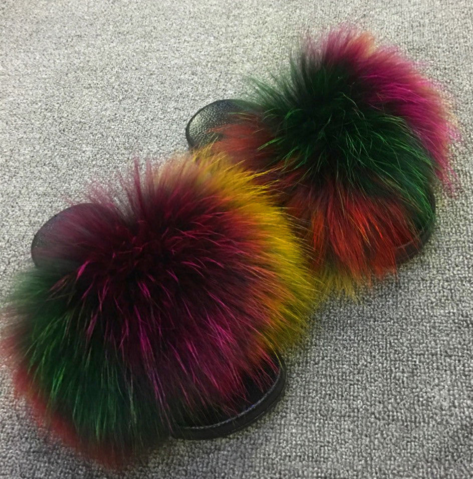 Ciabatte pelo Ikary bambina