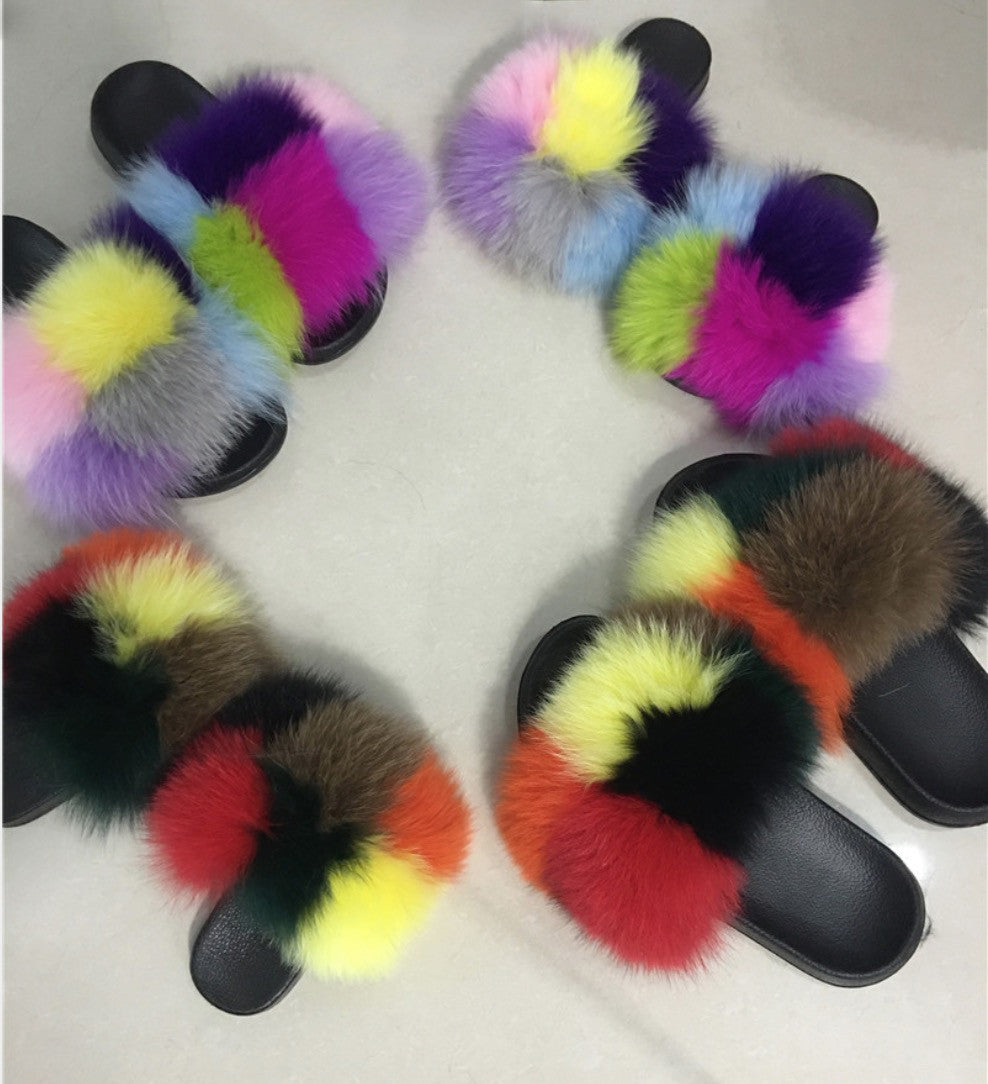 Ciabatte pelo Ikary bambina