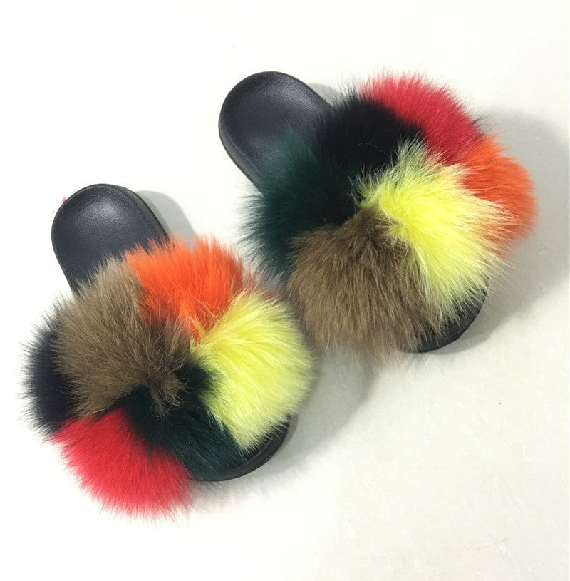 Ciabatte pelo Ikary bambina