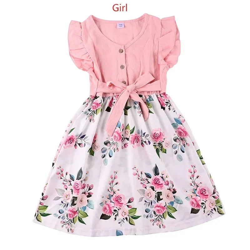 Coordinato mamma figlia dress springz