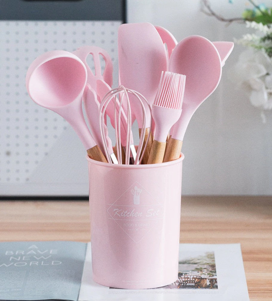 Set attrezzi cucina silicone