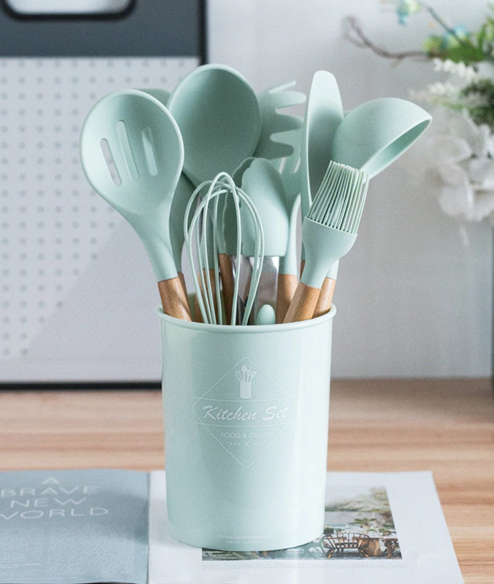 Set attrezzi cucina silicone