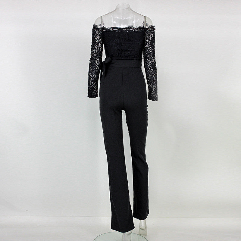 Jumpsuit romantik lace