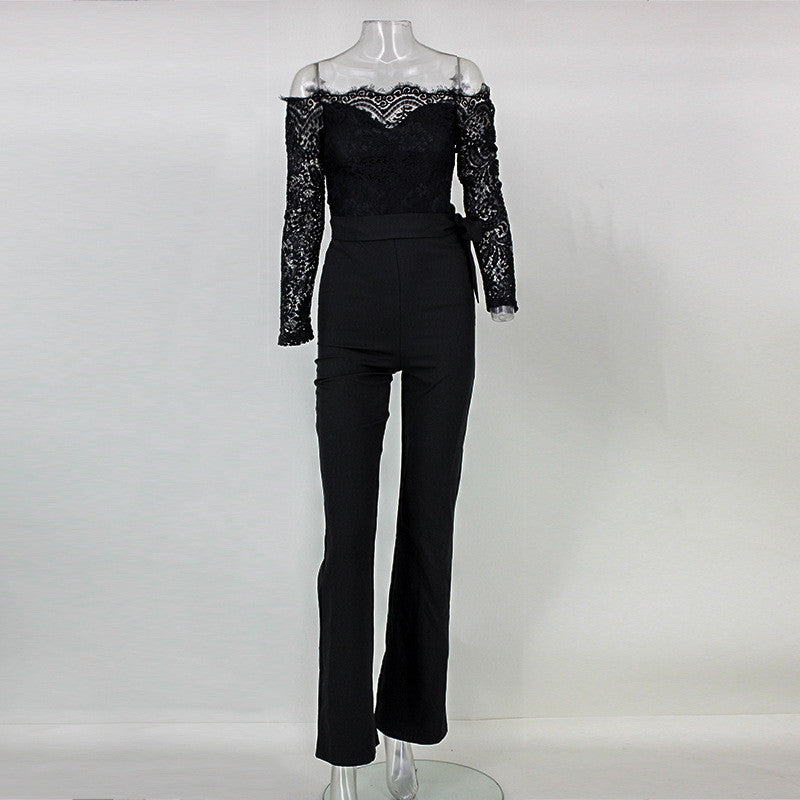 Jumpsuit romantik lace