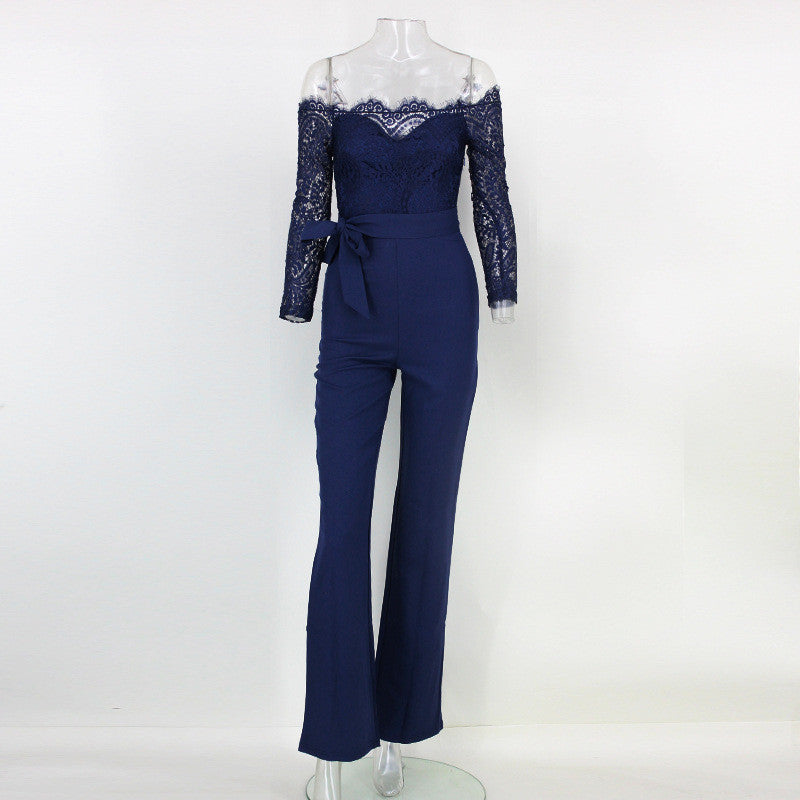 Jumpsuit romantik lace