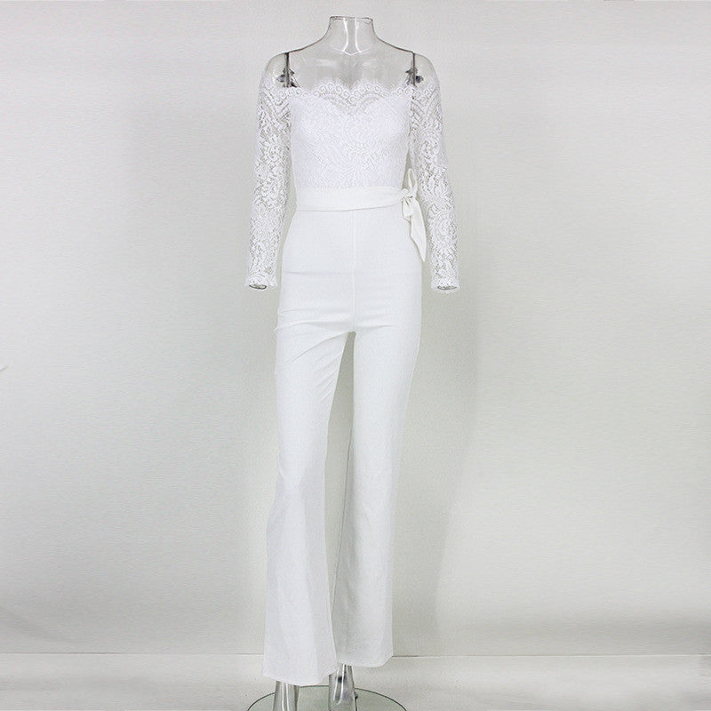 Jumpsuit romantik lace