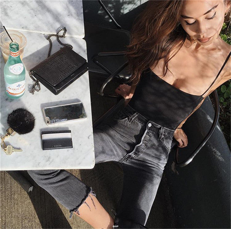 Costume intero spalline ultra-sottili