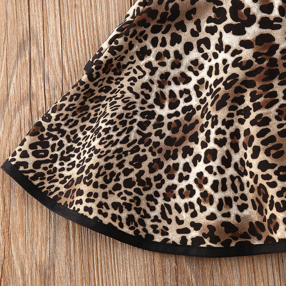 Minidress doublevolant bambina