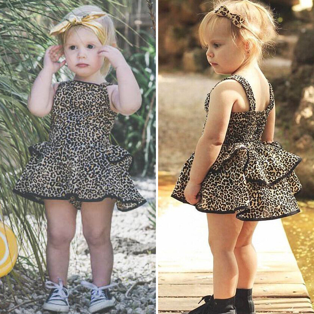 Minidress doublevolant bambina