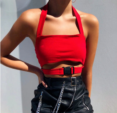 Top con gancio sottoseno