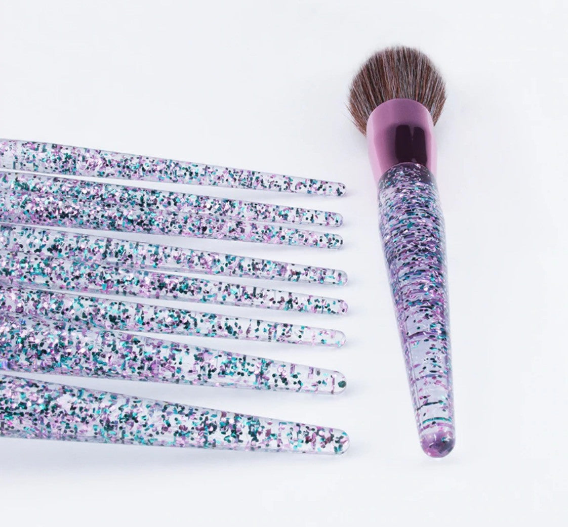 Pennelli trucco glitter