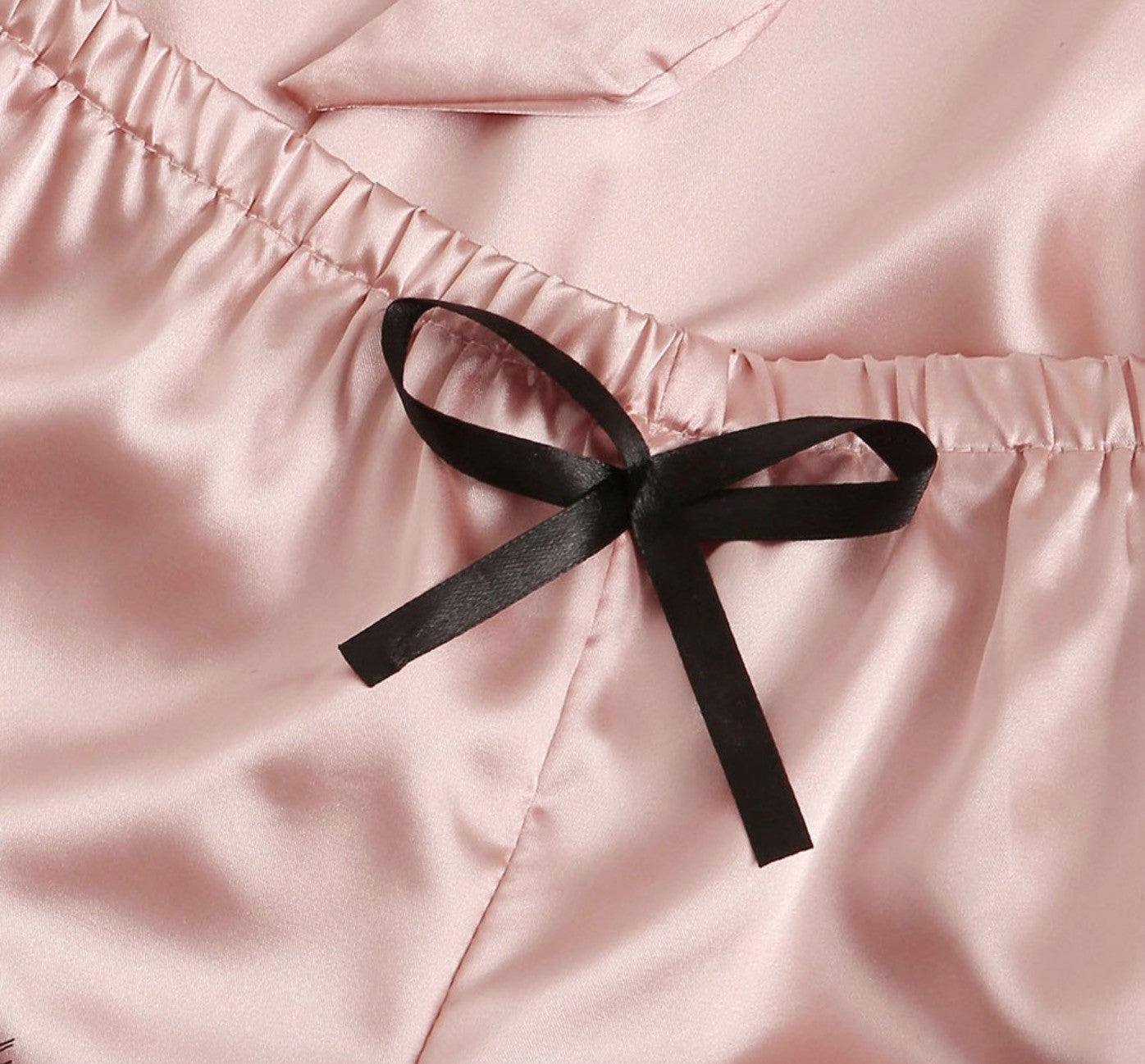 Completino 4 pezzi raso-pizzo Rasiha