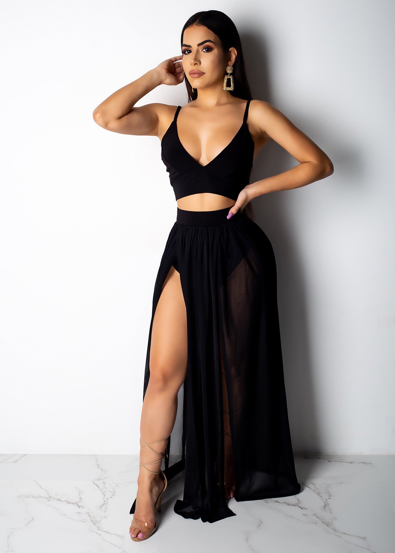 Completo maxigonna maxispacco