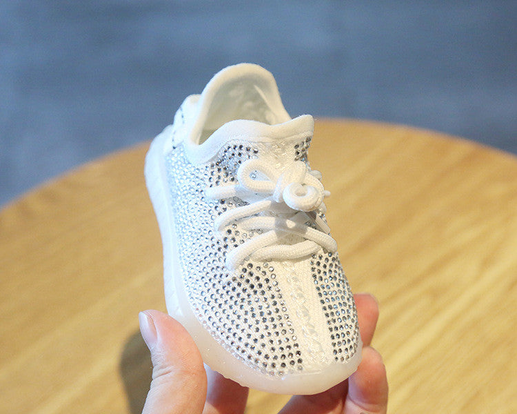 Sneackers baby strass