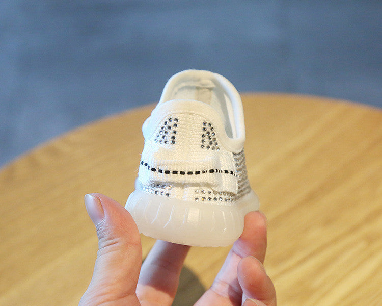 Sneackers baby strass