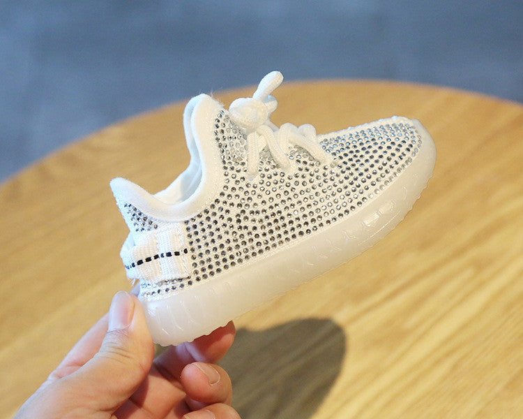 Sneackers baby strass