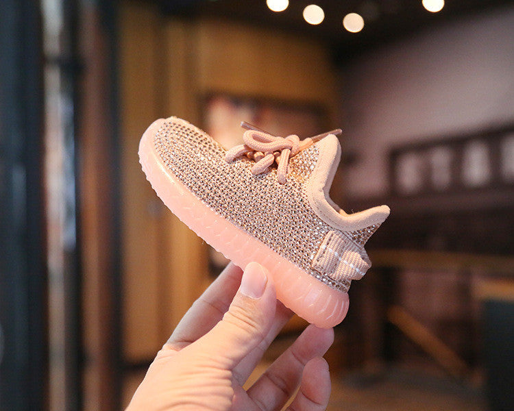 Sneackers baby strass