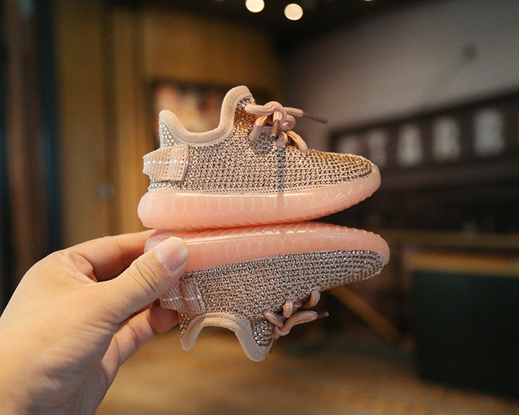 Sneackers baby strass