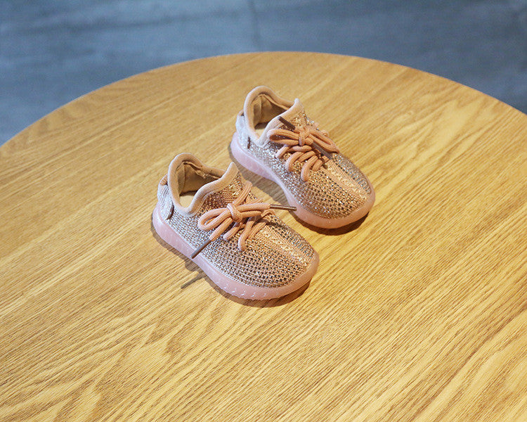 Sneackers baby strass