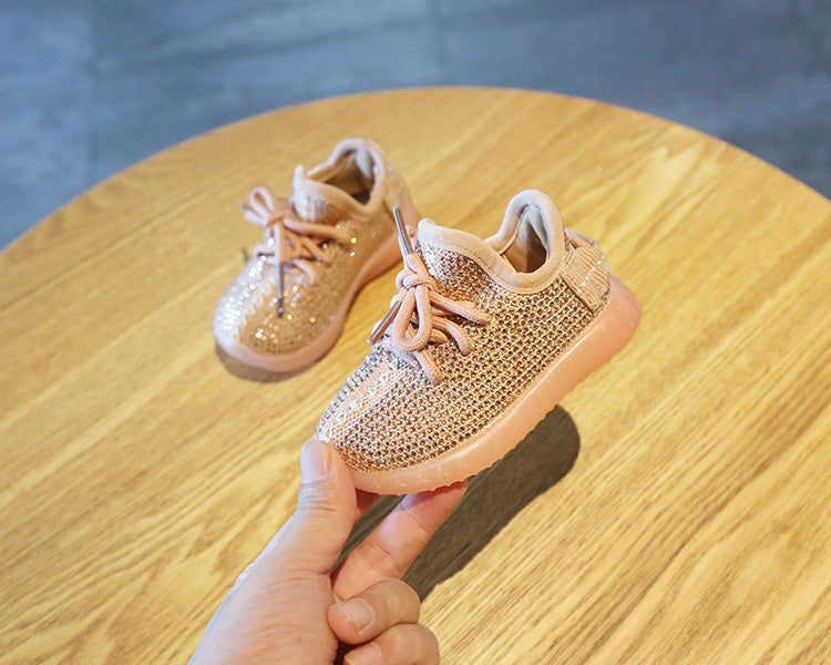 Sneackers baby strass