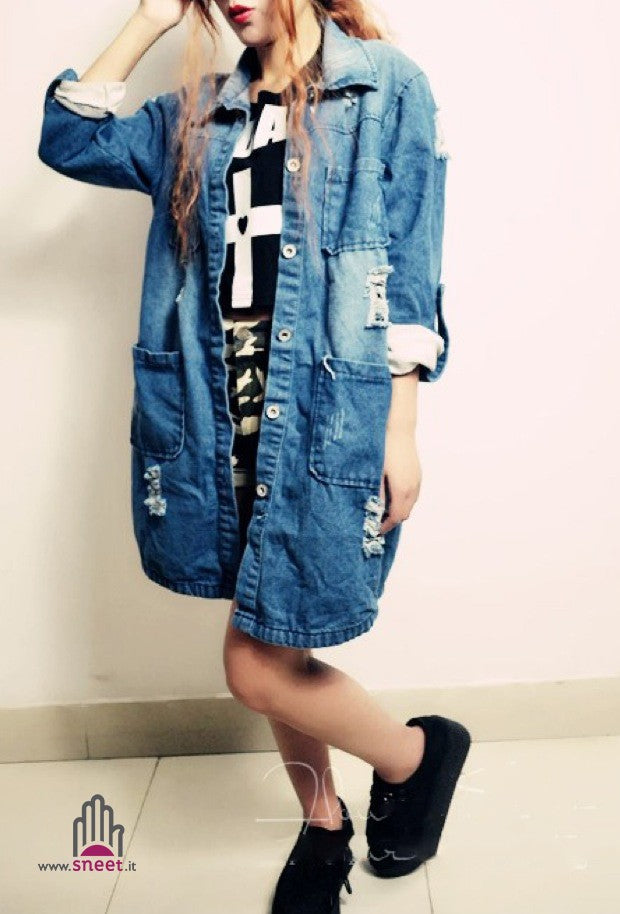 Gabardina vaquera Juk