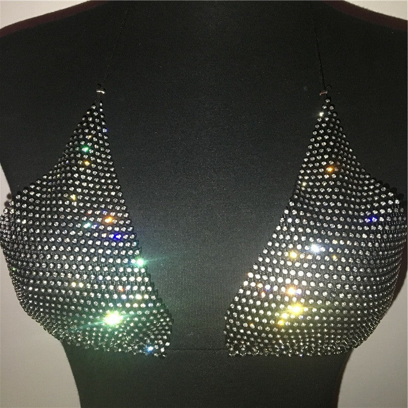Bikini rete strass