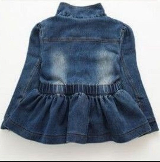 Giacchetta Bimba denimrouges