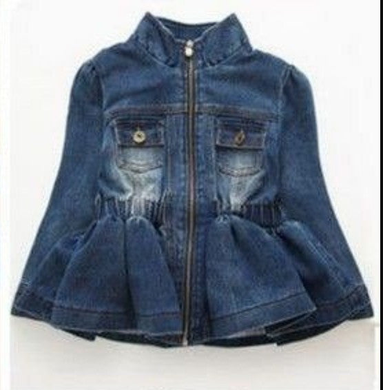 Giacchetta Bimba denimrouges