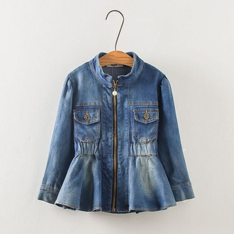 Giacchetta Bimba denimrouges