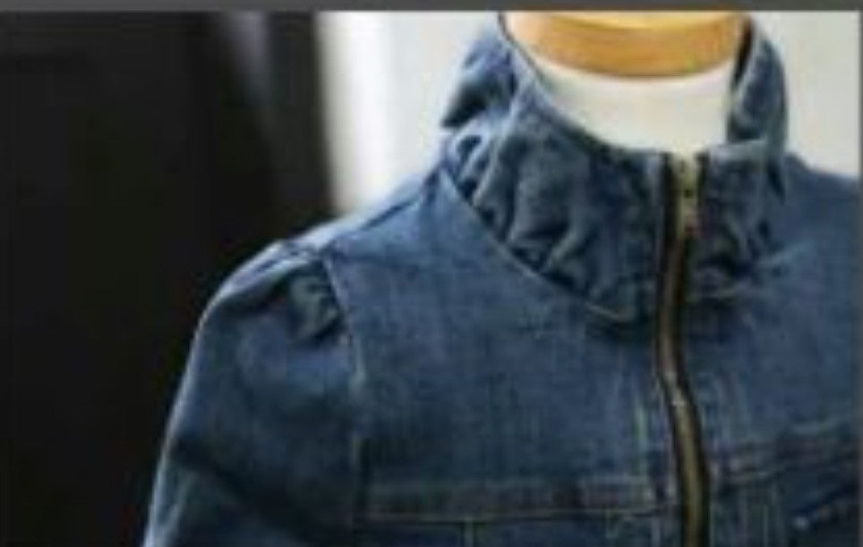 Giacchetta Bimba denimrouges