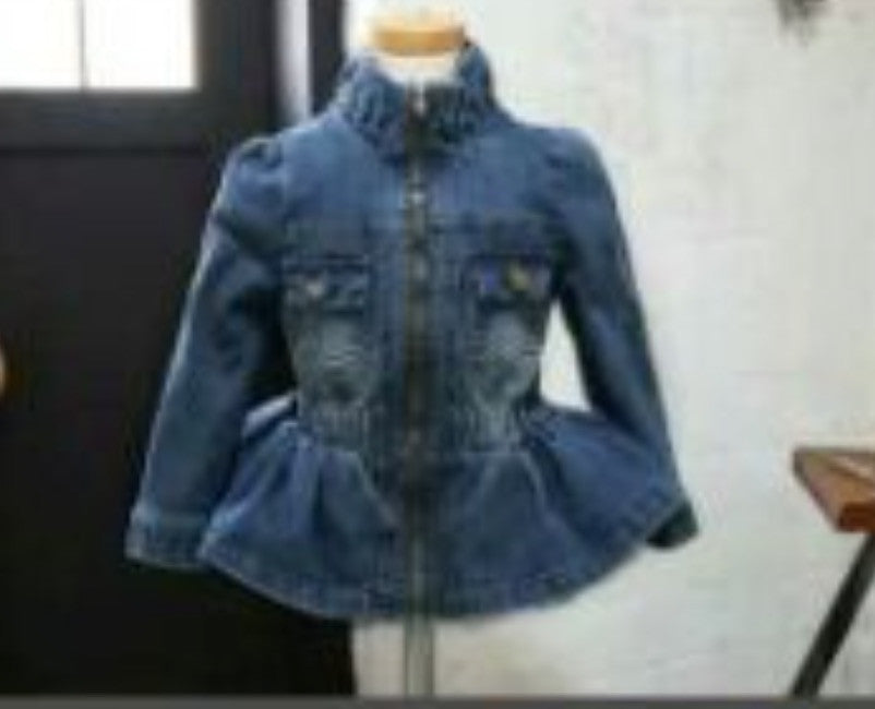 Giacchetta Bimba denimrouges