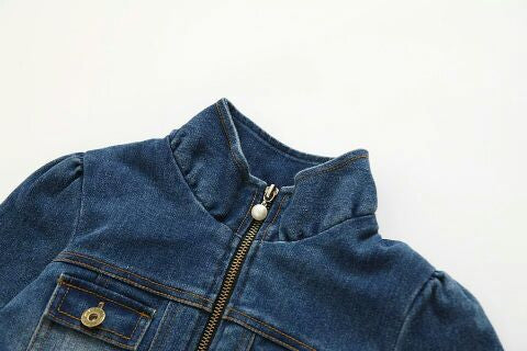 Giacchetta Bimba denimrouges