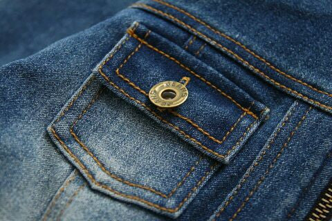 Giacchetta Bimba denimrouges