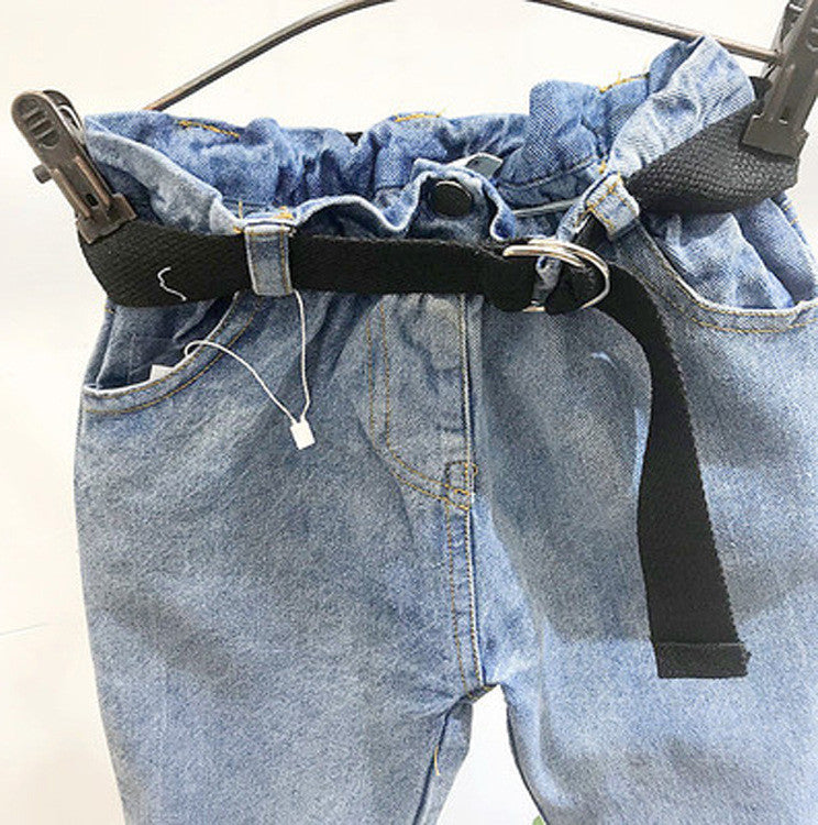 Jeans colors Joggy bambina