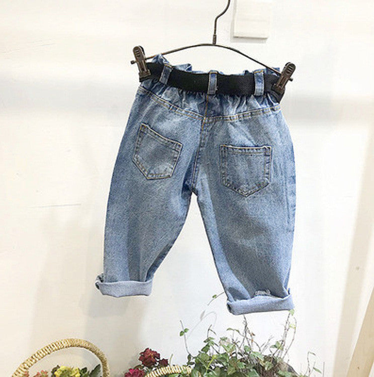 Jeans colors Joggy bambina