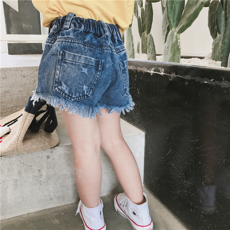 Shorts denim bambina