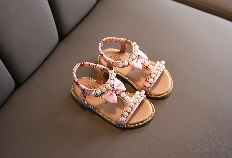 Sandaletti bimba perle Tina