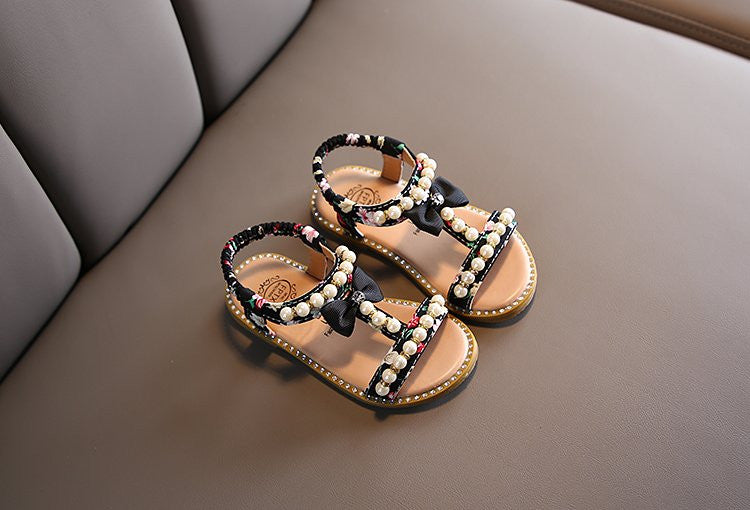 Sandaletti bimba perle Tina