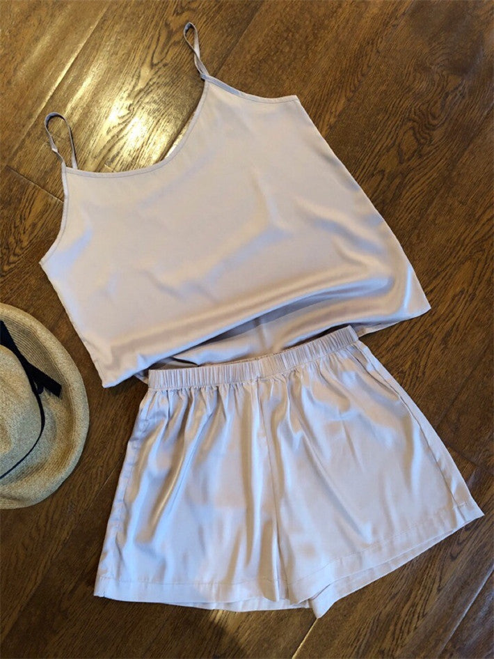 Pigiamino raso-pizzo Casha