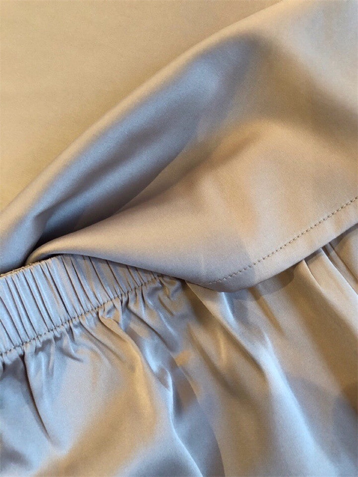 Pigiamino raso-pizzo Casha