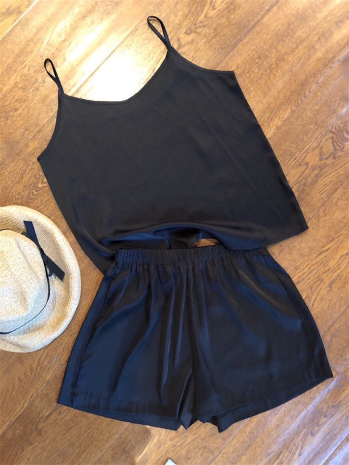 Pigiamino raso-pizzo Casha