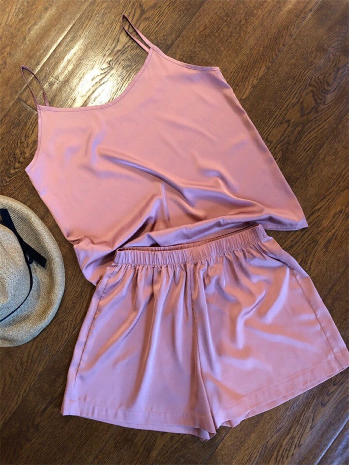 Pigiamino raso-pizzo Casha