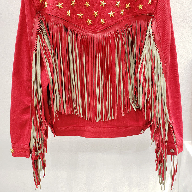 Giubbino stelle e frange