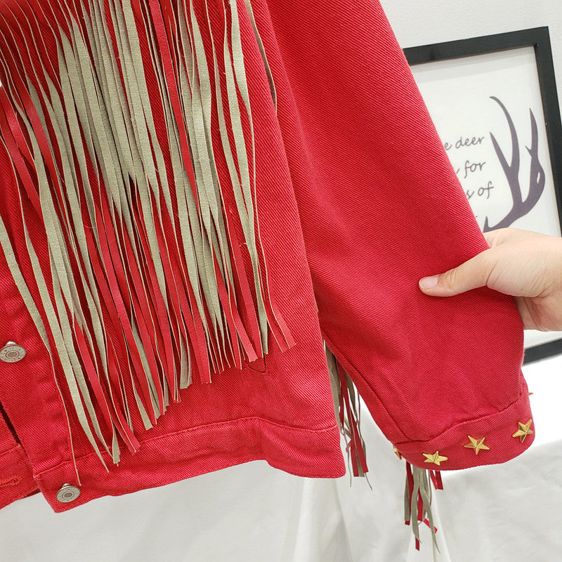 Giubbino stelle e frange