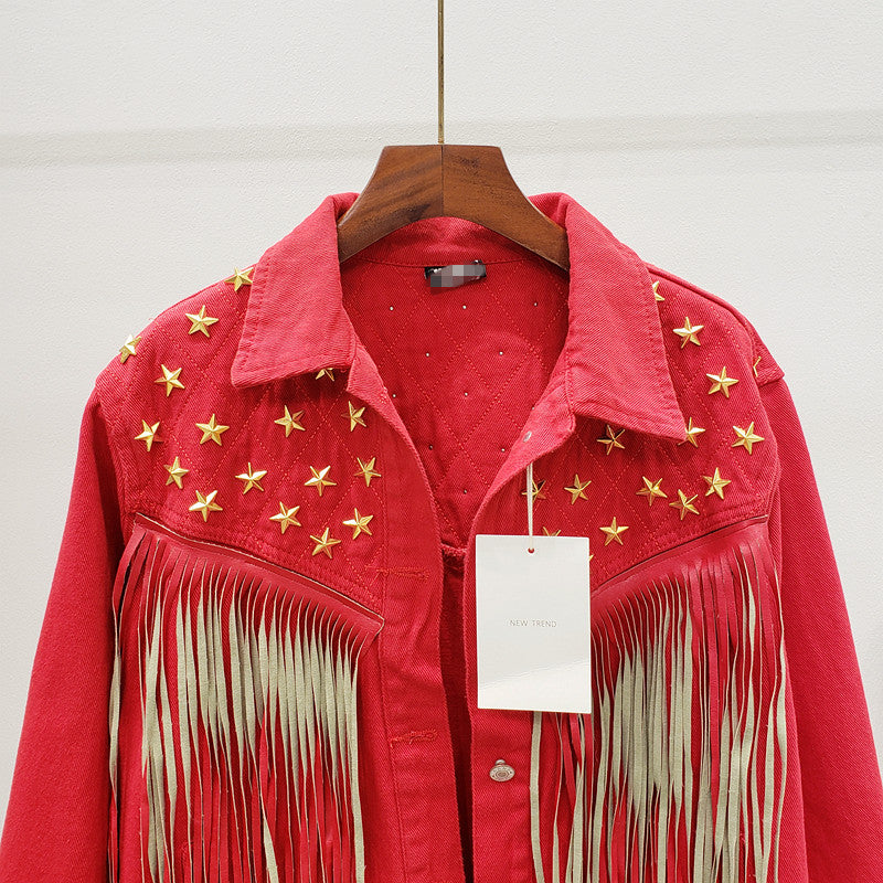 Giubbino stelle e frange