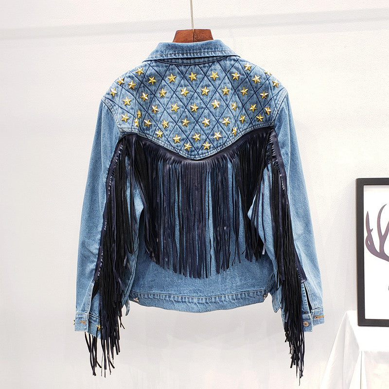 Giubbino stelle e frange