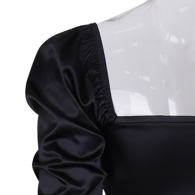 Dress in raso Bambola