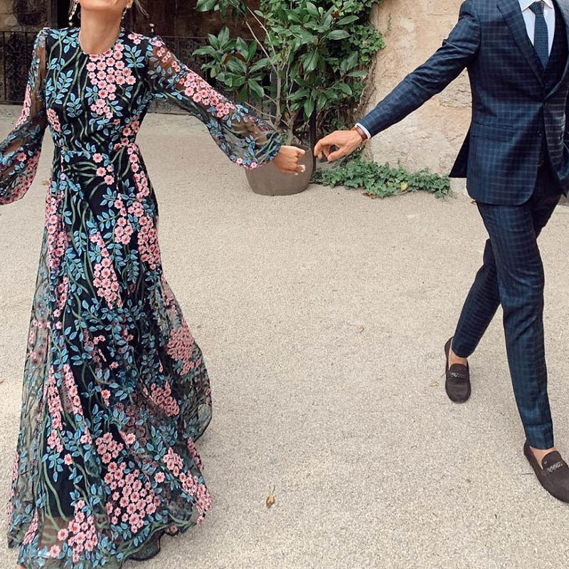 Maxidress fiorellini Hanna