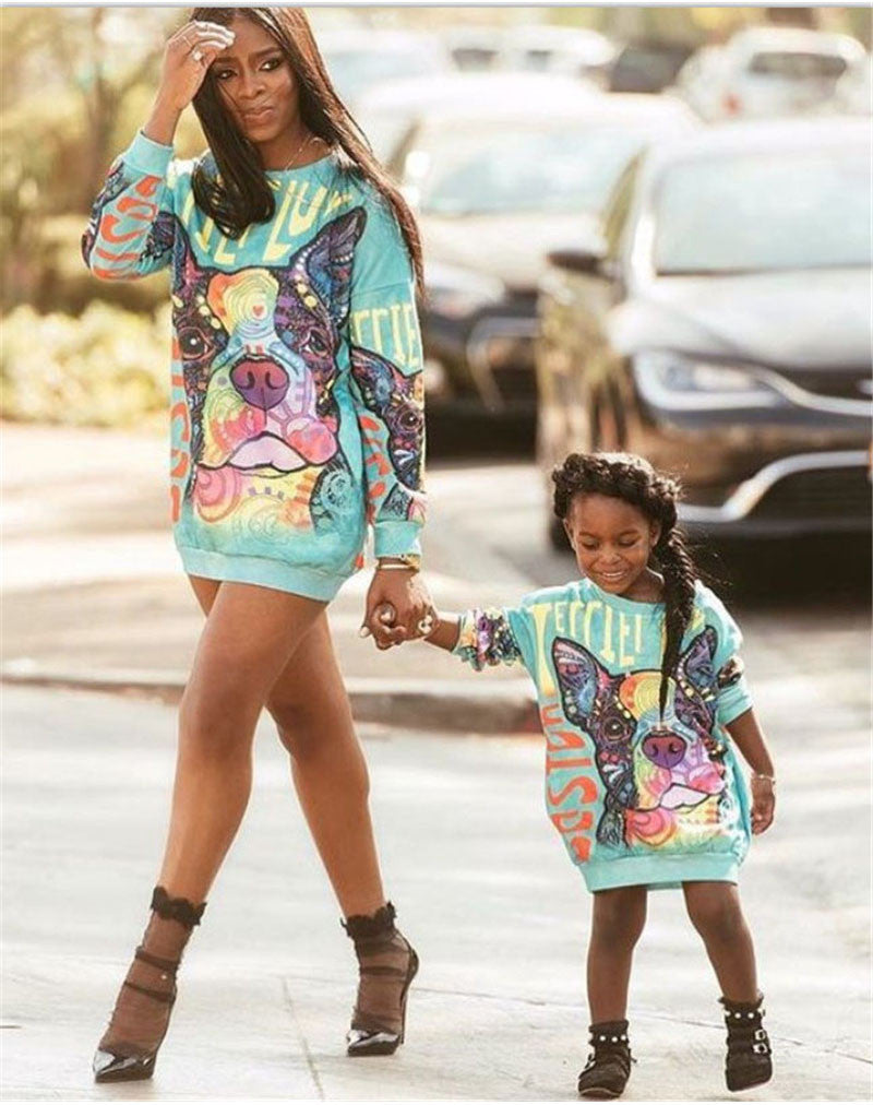 Coordinato mamma-figlia Amstaff